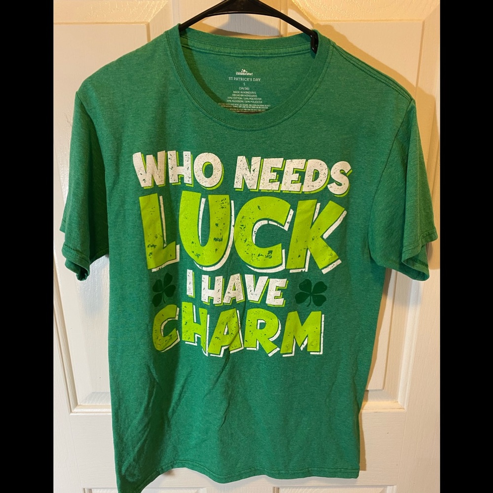 St Patrick’s day green shirt 34/36